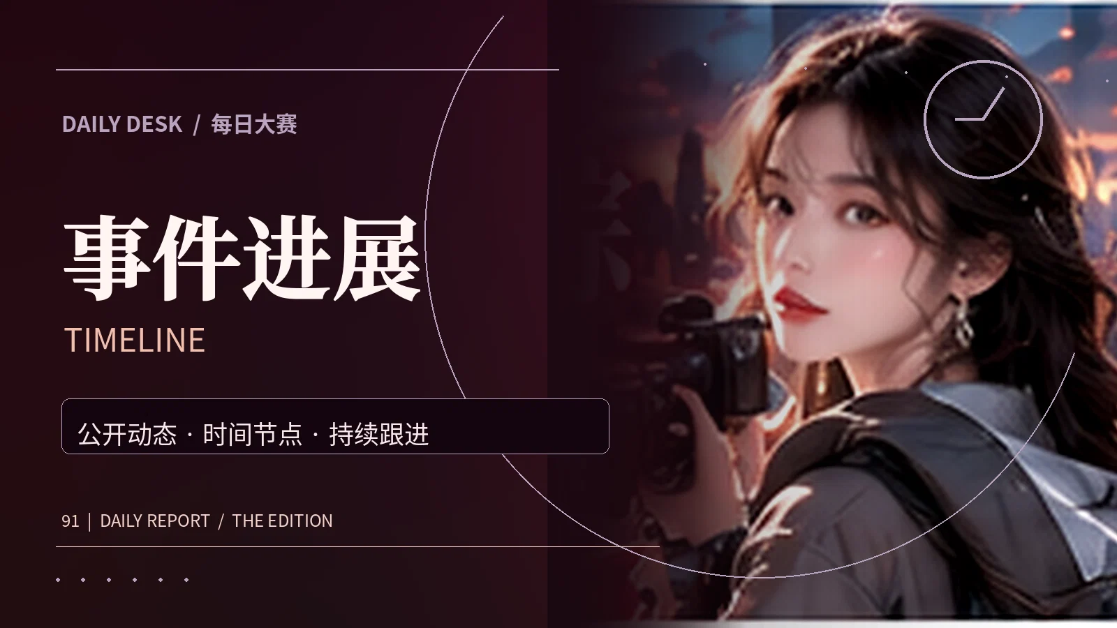 事件进展主题视觉